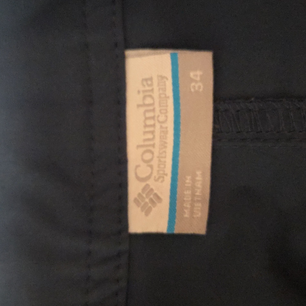 Columbia | Men's Navy Blue Swim Trunks | 34 - Picture 2 of 3